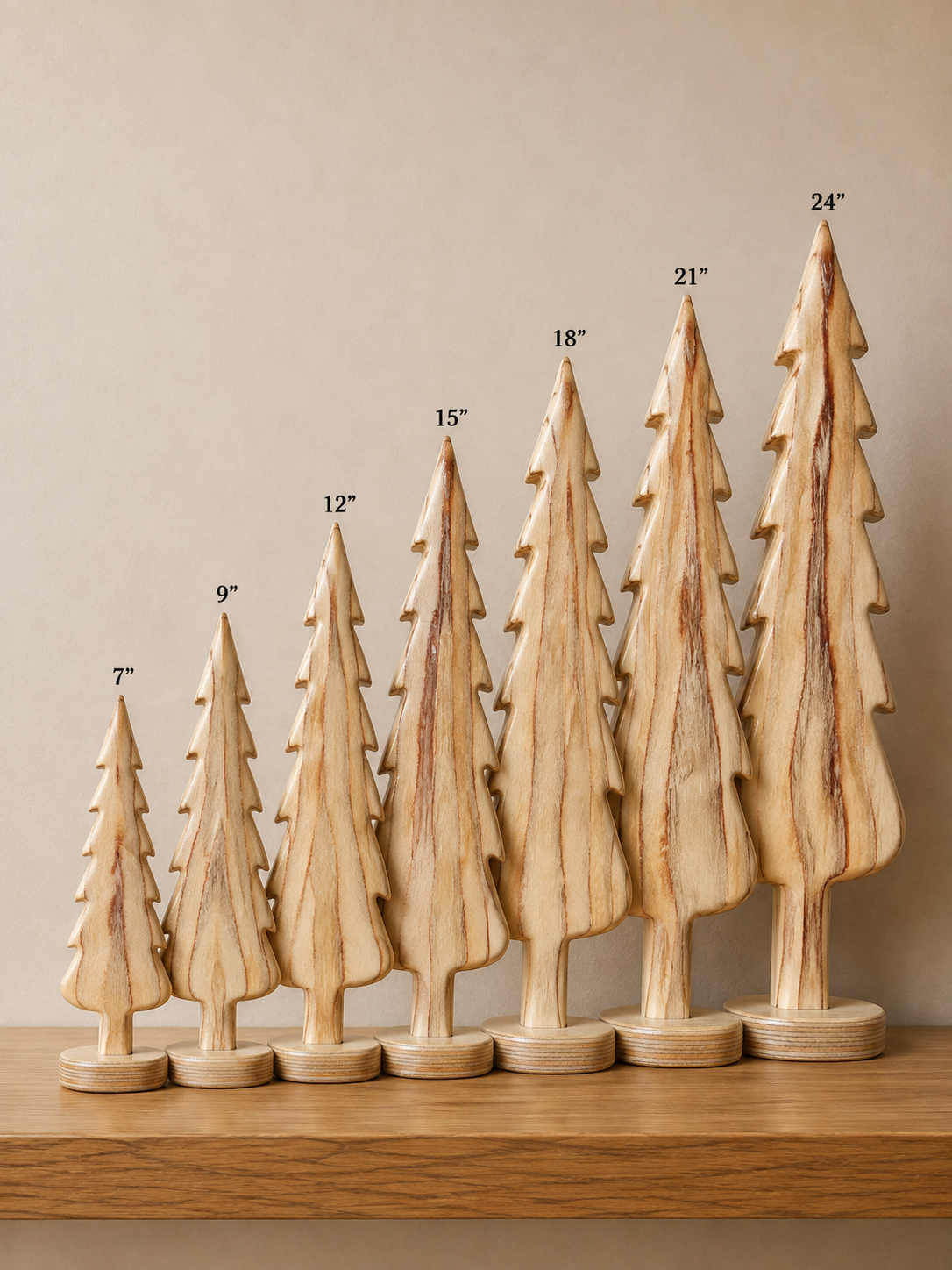 Baltic birch wood trees