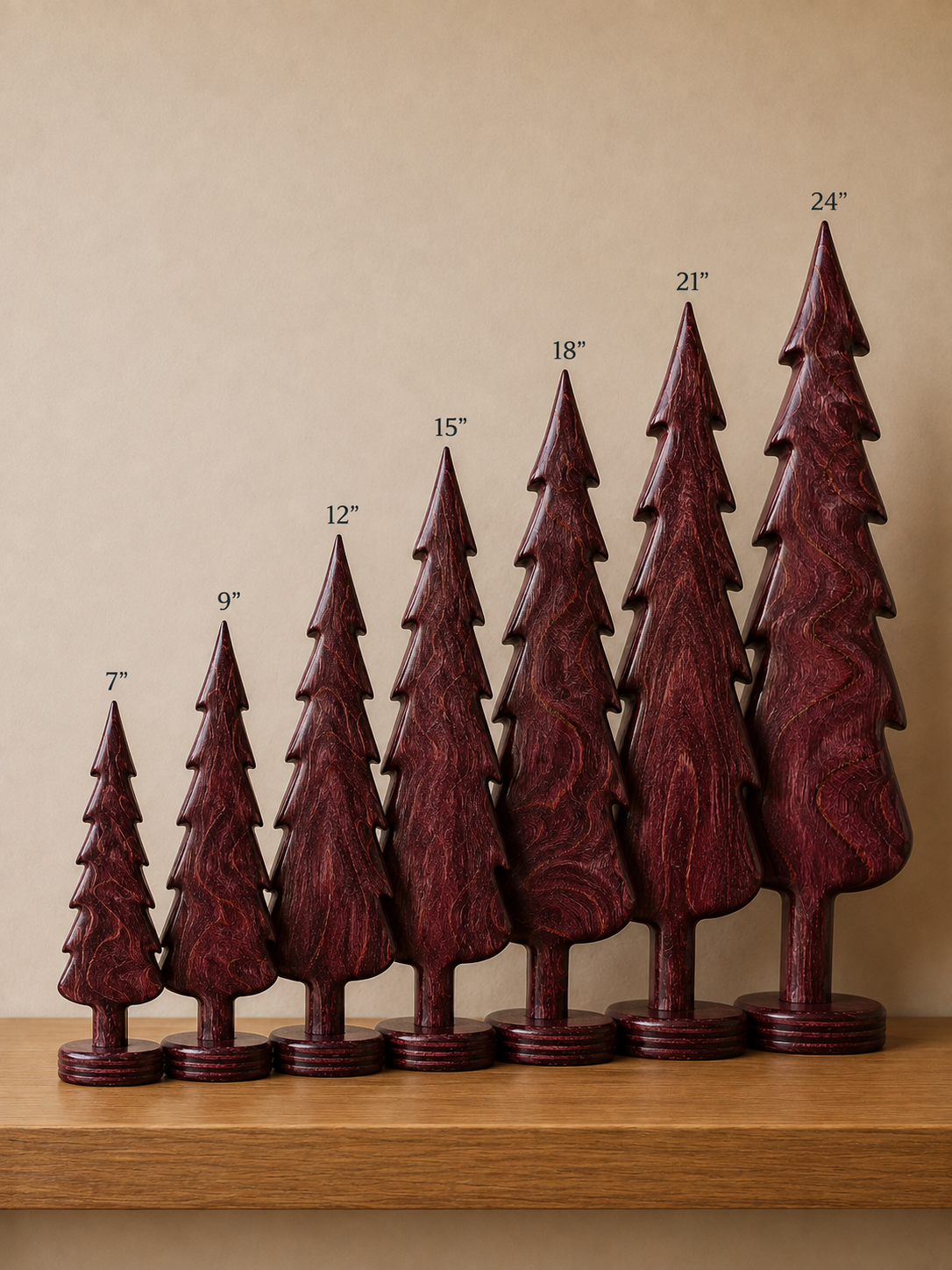 Baltic birch wood trees